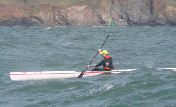 Don Kiesling working upwind: Wavechaser finals Don Kiesling working upwind: Wavechaser finals